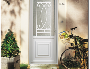 Porte PVC CREATIVE blanche